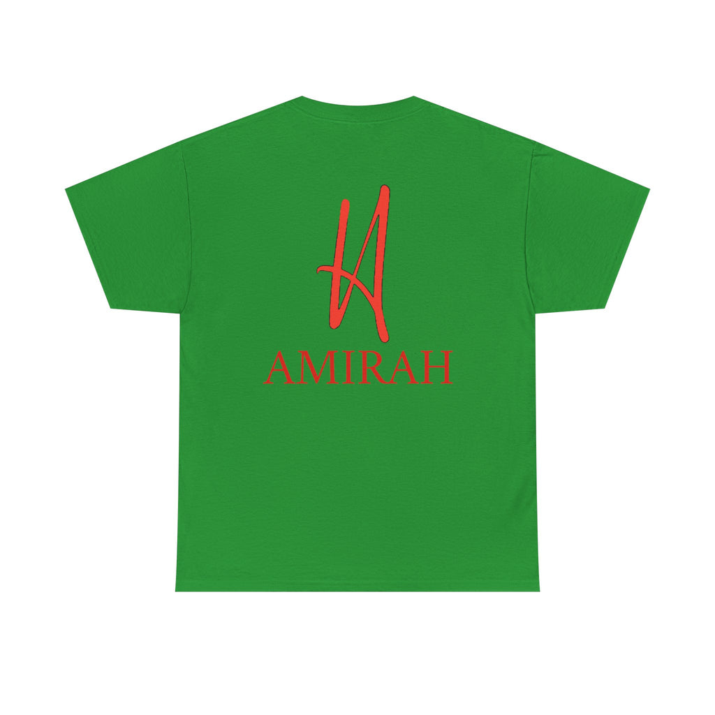 Amirah Logo Unisex Tee, Luxury Brand Tshirt, High Quality Cotton Shirt, Designer