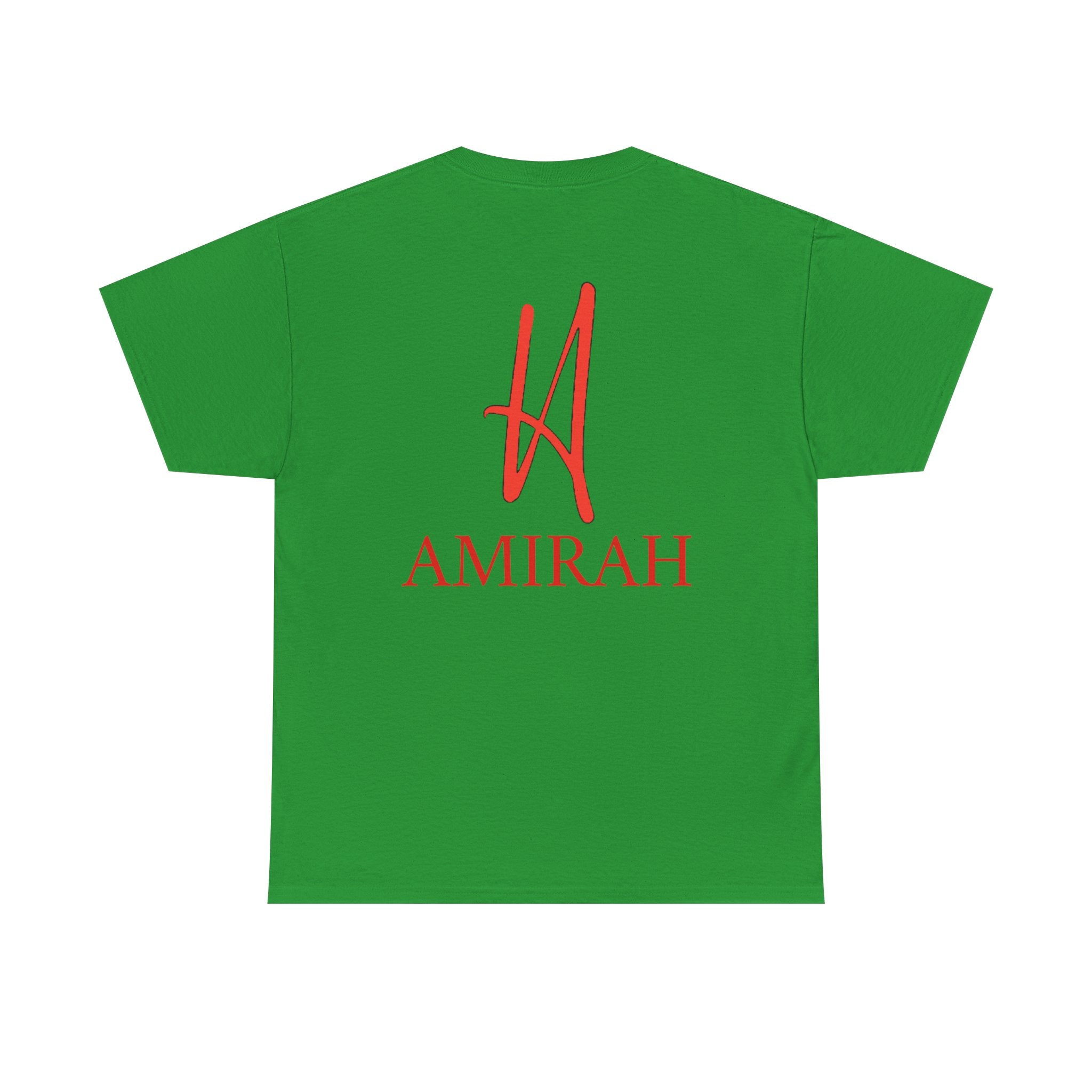 Amirah Logo Unisex Tee, Luxury Brand Tshirt, High Quality Cotton Shirt, Designer