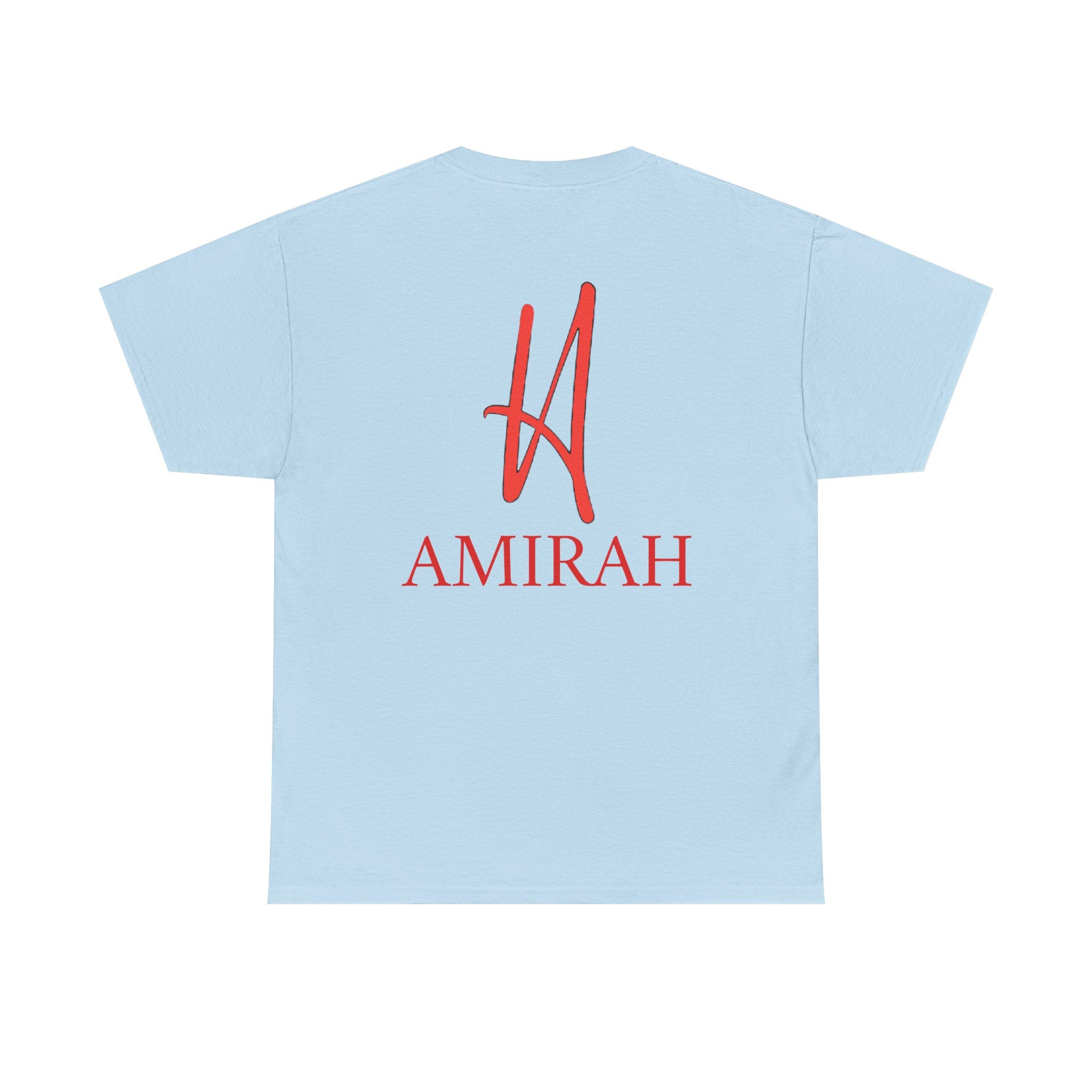 Amirah Logo Unisex Tee, Luxury Brand Tshirt, High Quality Cotton Shirt, Designer
