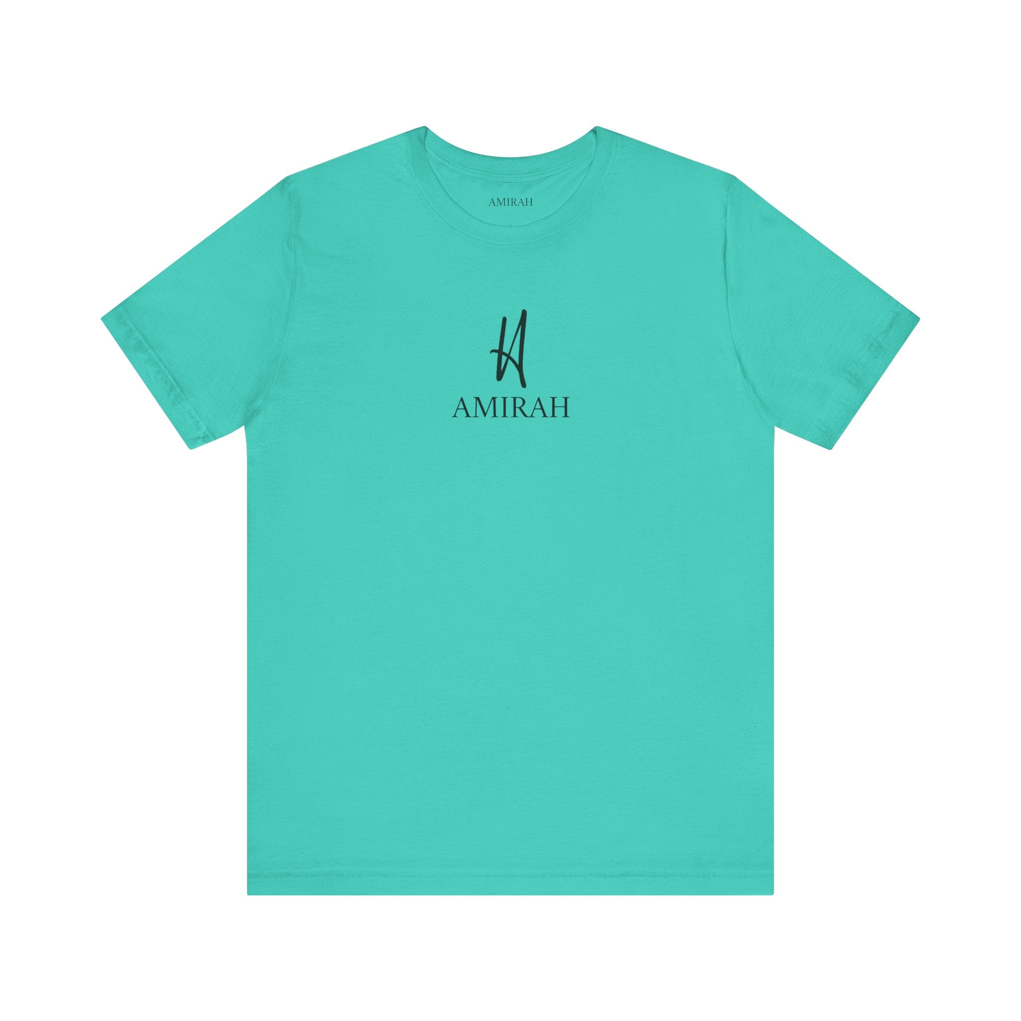 AMIRAH Brand Logo Tee, Luxurious High-Quality Unisex T-Shirt, Signature Logo