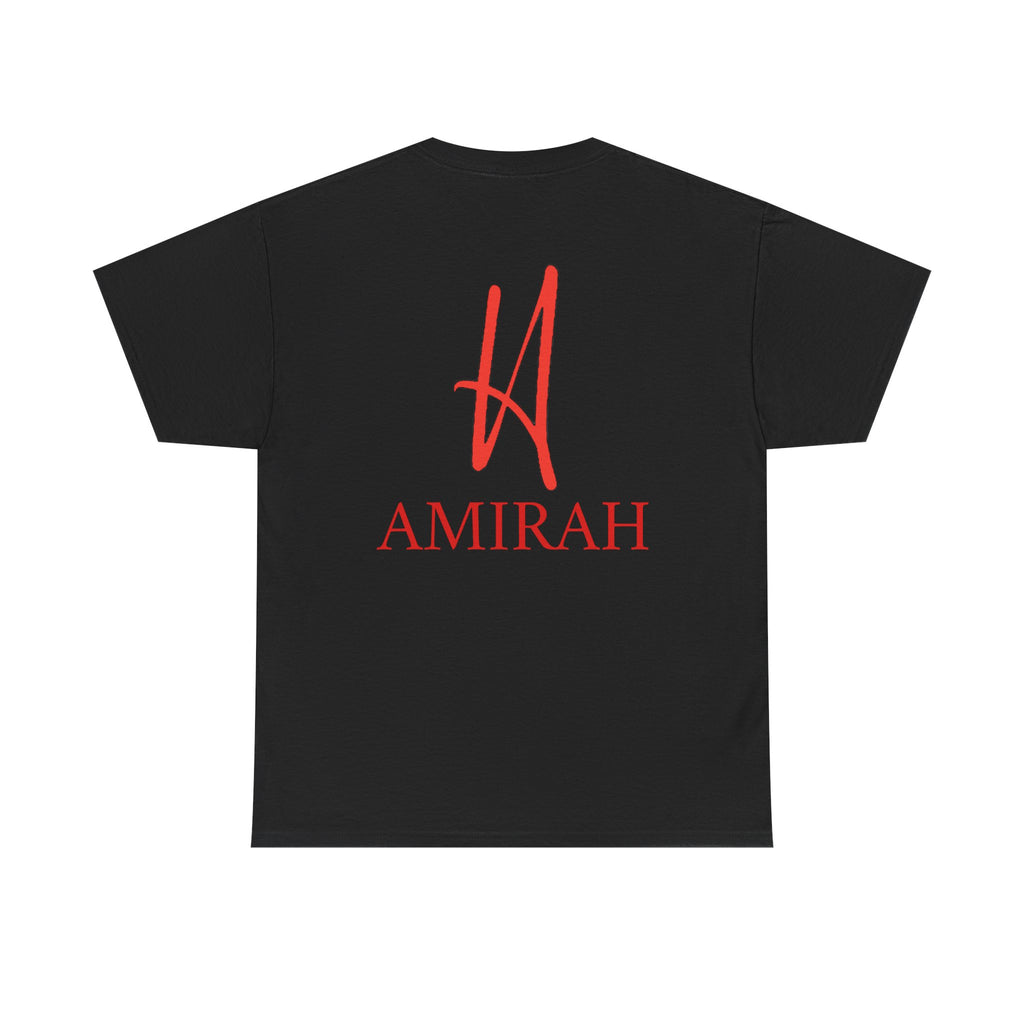 Amirah Logo Unisex Tee, Luxury Brand Tshirt, High Quality Cotton Shirt, Designer