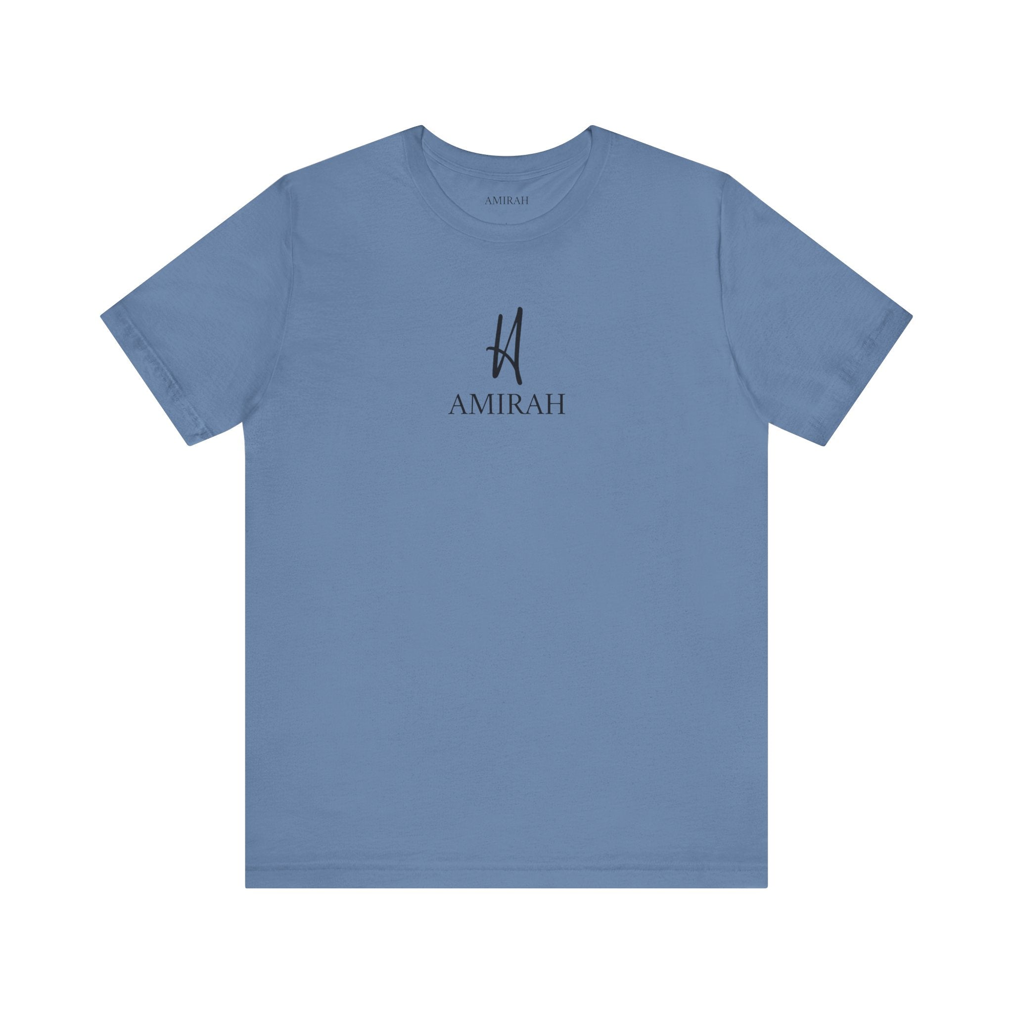 AMIRAH Brand Logo Tee, Luxurious High-Quality Unisex T-Shirt, Signature Logo