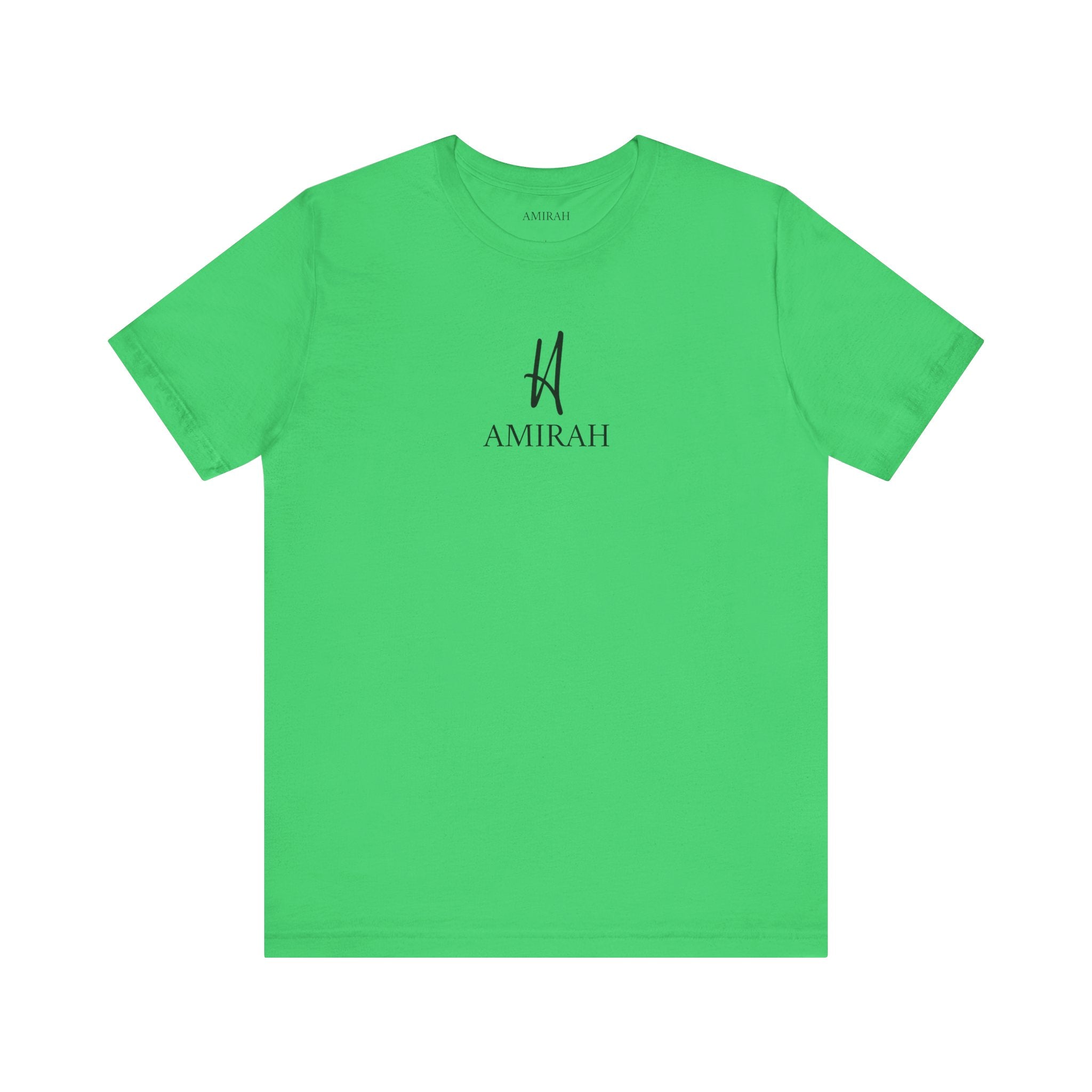 AMIRAH Brand Logo Tee, Luxurious High-Quality Unisex T-Shirt, Signature Logo
