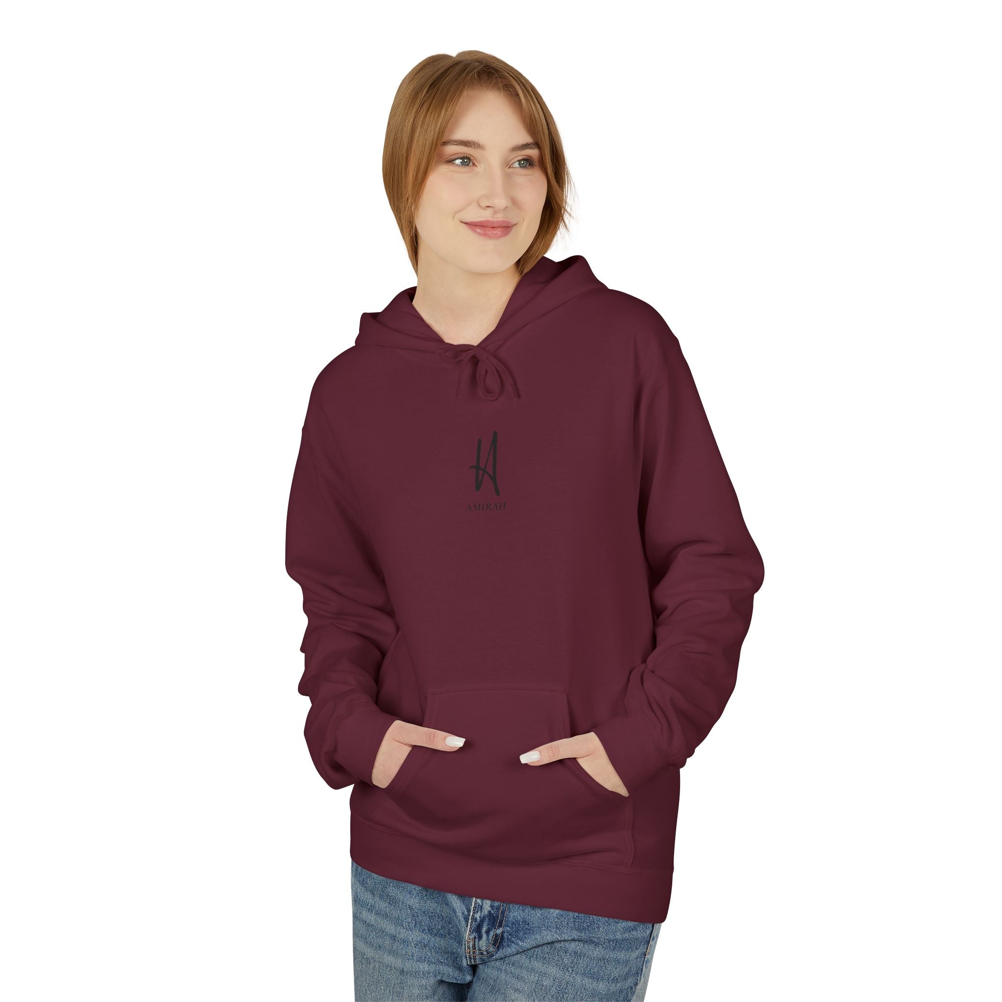 Cherry Bow Women's Hoodie - Soft Fleece, Unisex, Midweight, Cute Cherry Design,