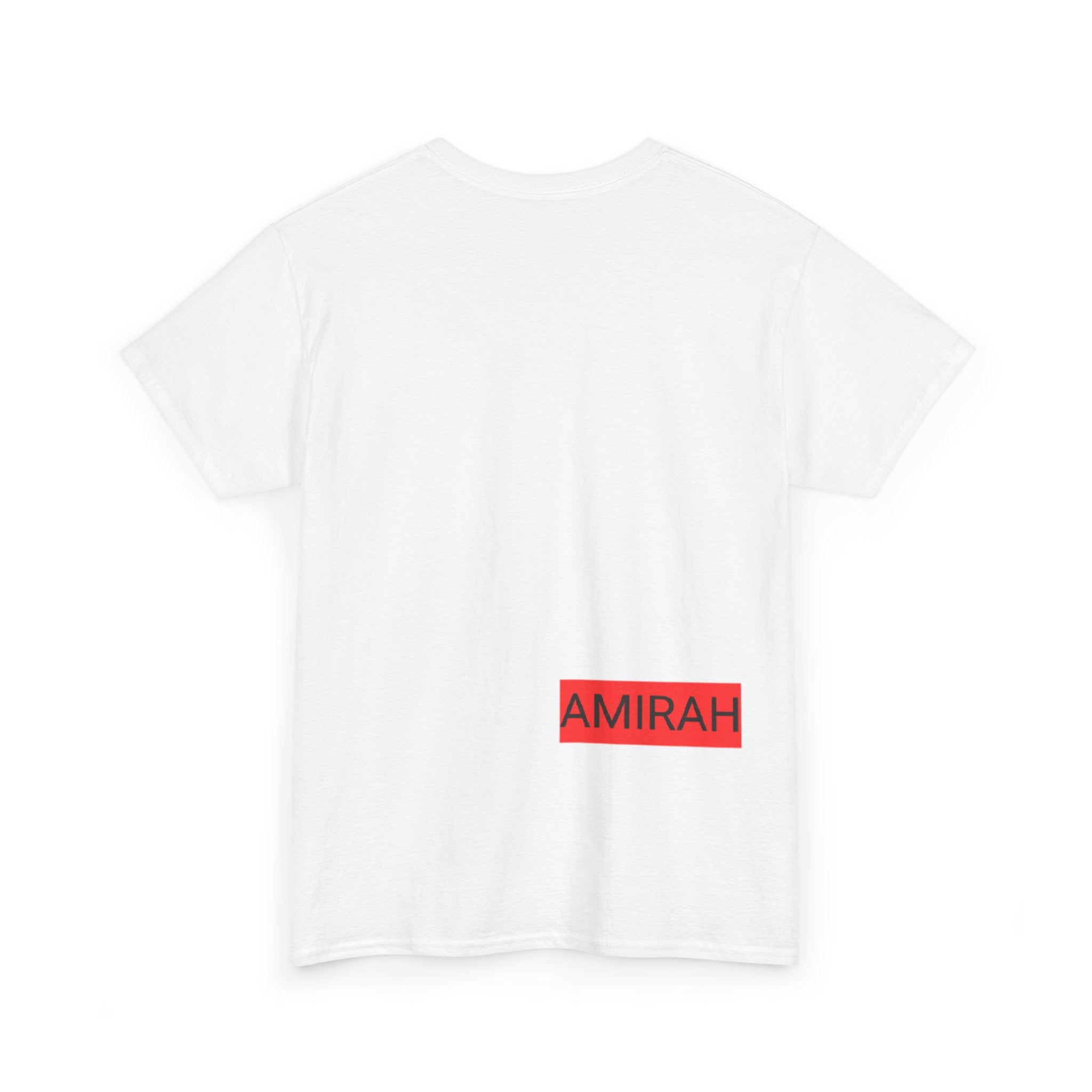Amirah Logo Tee, Luxury Unisex Cotton Shirt, Premium Quality T-Shirt.