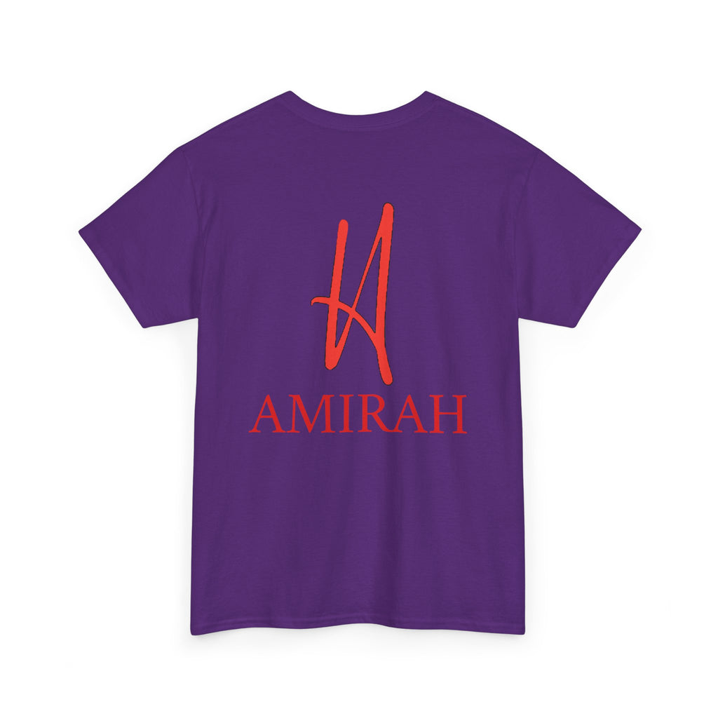 Amirah Logo Unisex Tee, Luxury Brand Tshirt, High Quality Cotton Shirt, Designer