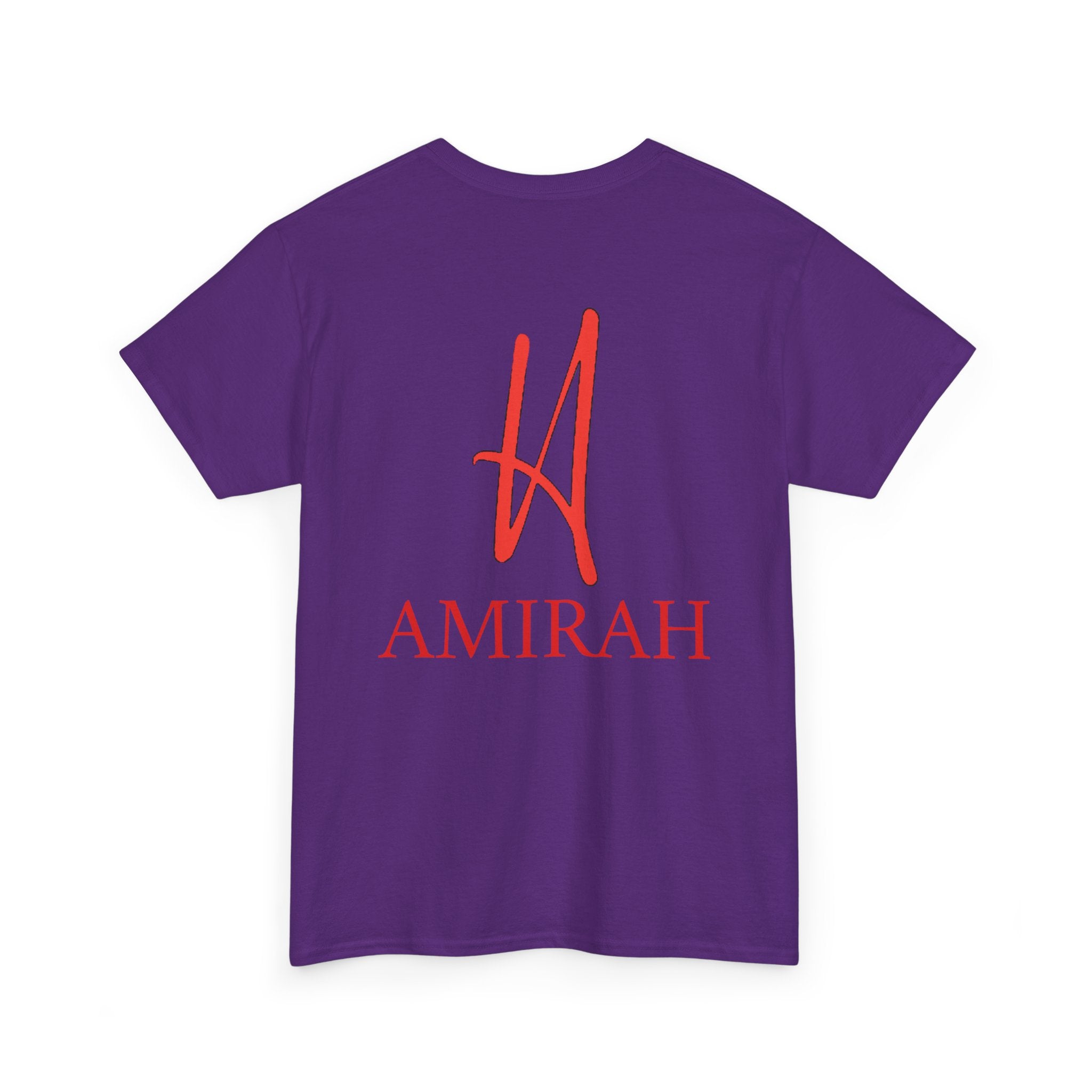 Amirah Logo Unisex Tee, Luxury Brand Tshirt, High Quality Cotton Shirt, Designer