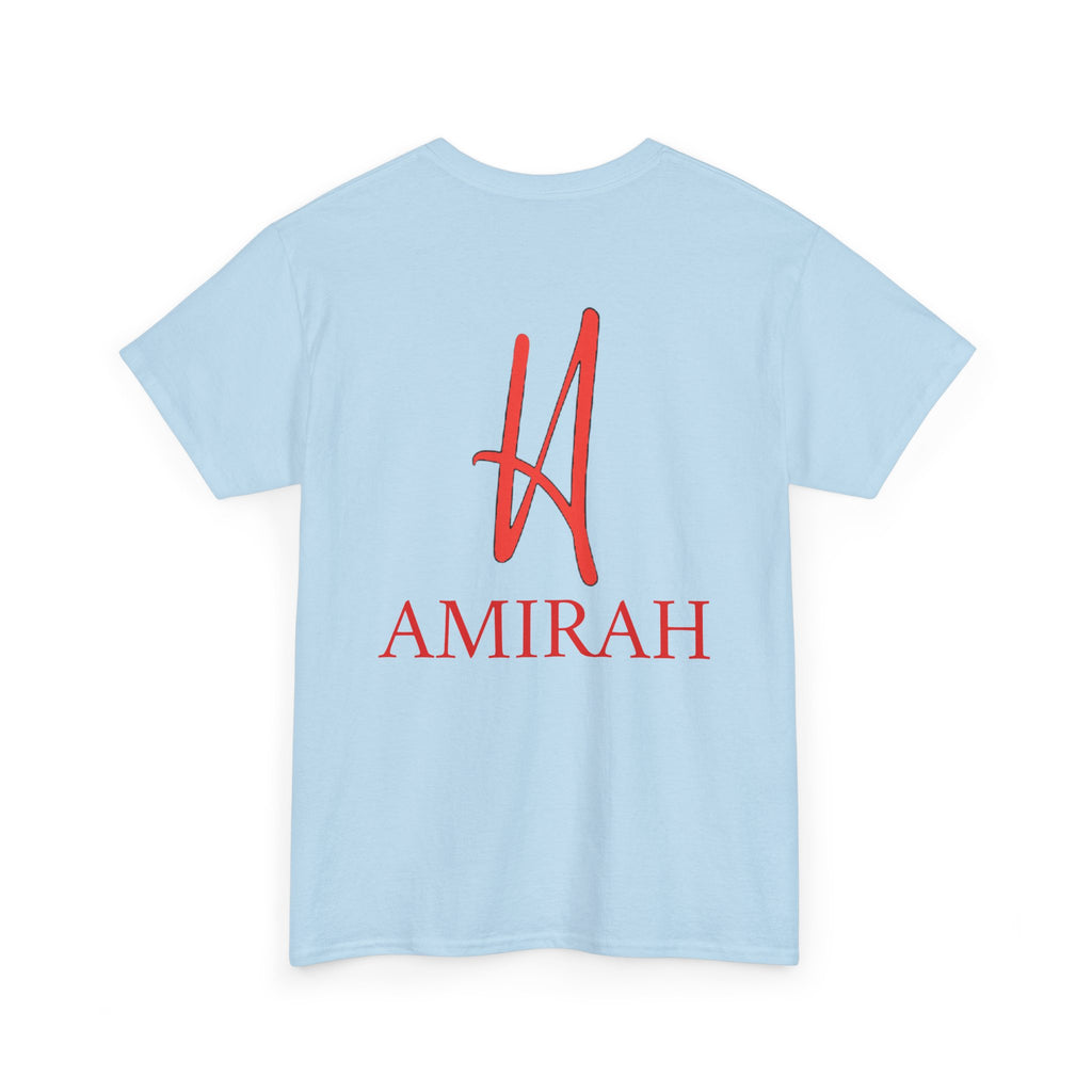 Amirah Logo Unisex Tee, Luxury Brand Tshirt, High Quality Cotton Shirt, Designer