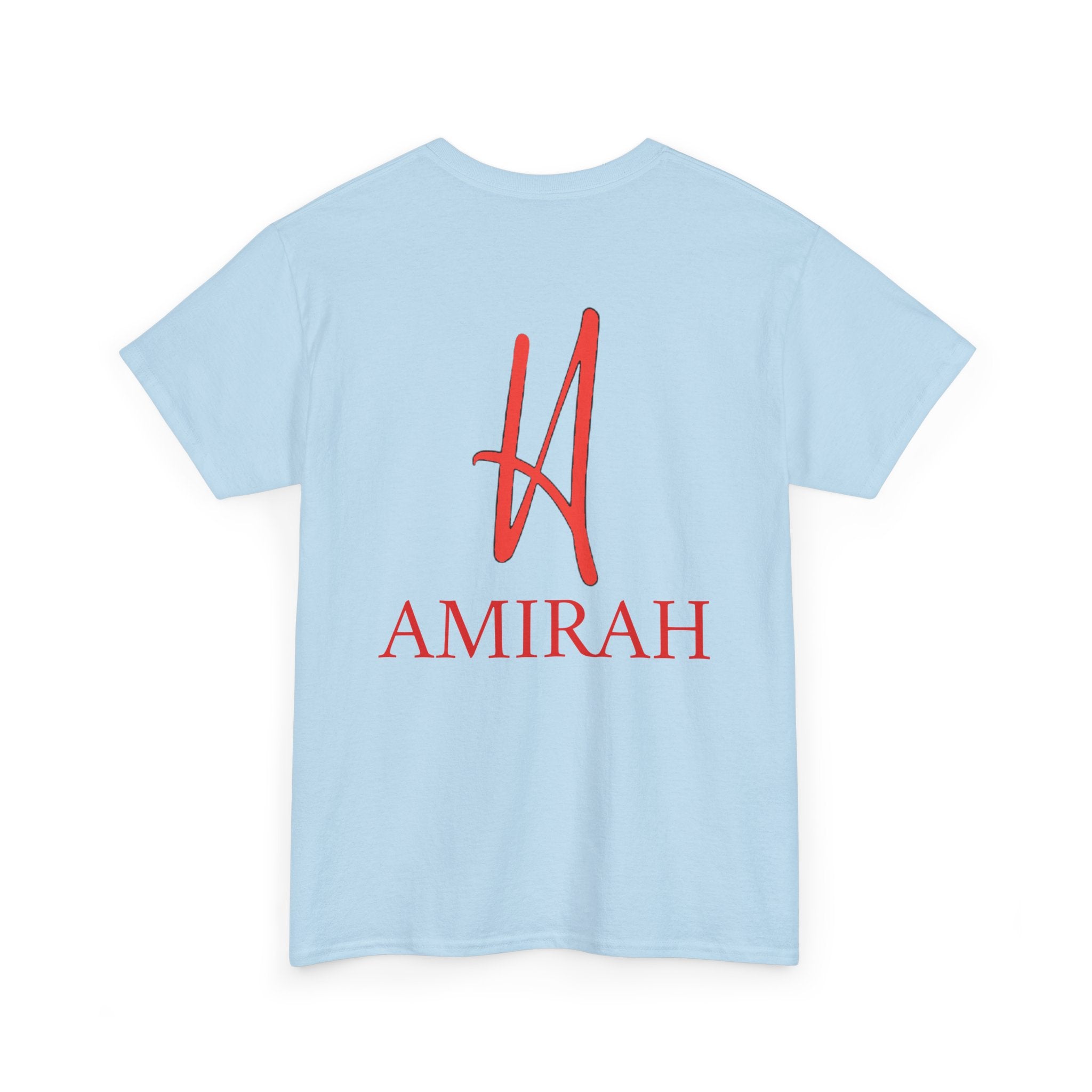 Amirah Logo Unisex Tee, Luxury Brand Tshirt, High Quality Cotton Shirt, Designer