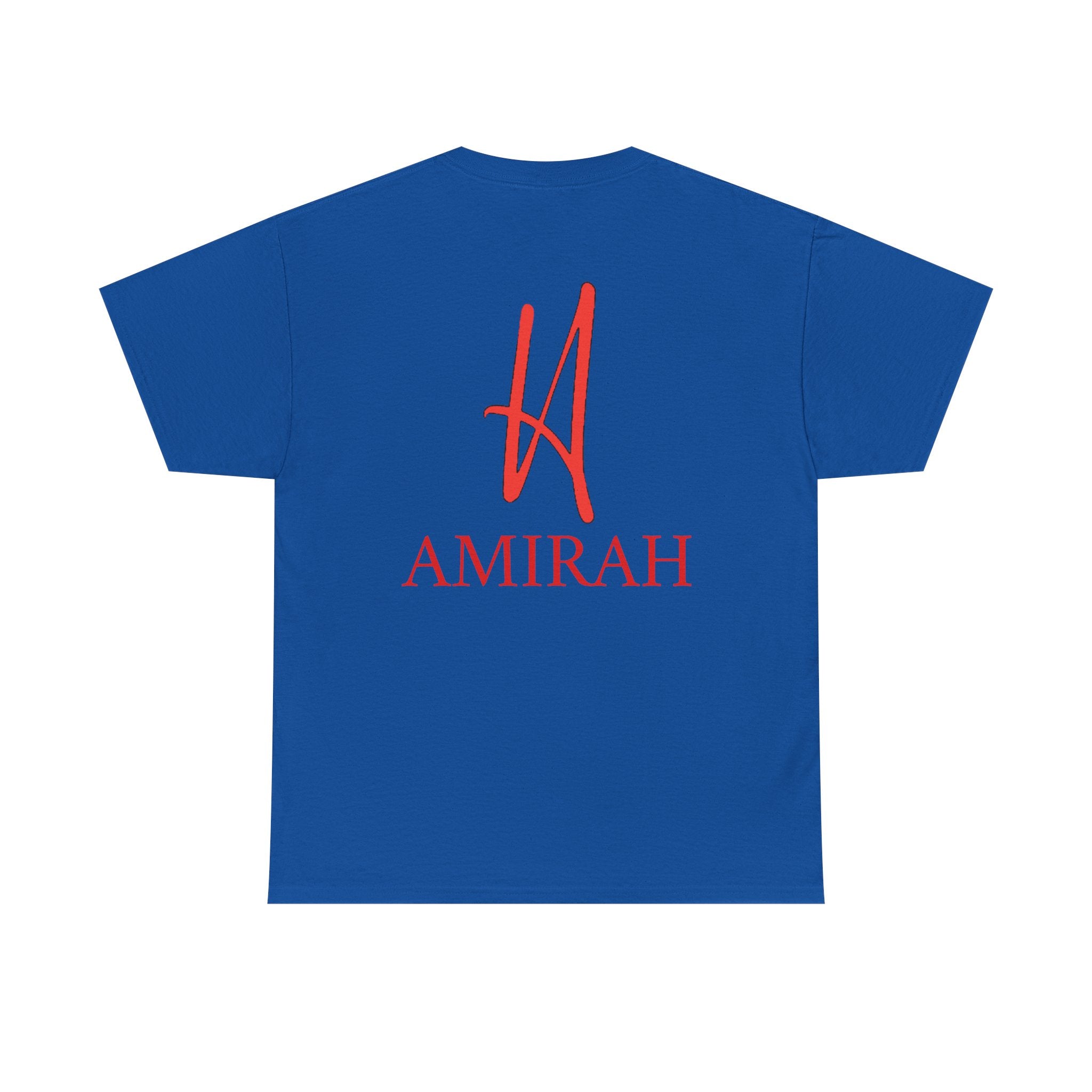 Amirah Logo Unisex Tee, Luxury Brand Tshirt, High Quality Cotton Shirt, Designer