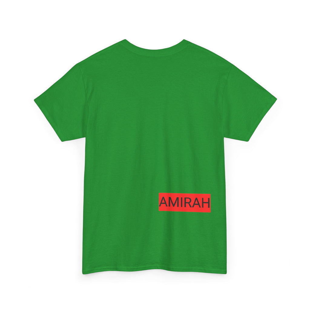 Amirah Logo Tee, Luxury Unisex Cotton Shirt, Premium Quality T-Shirt.