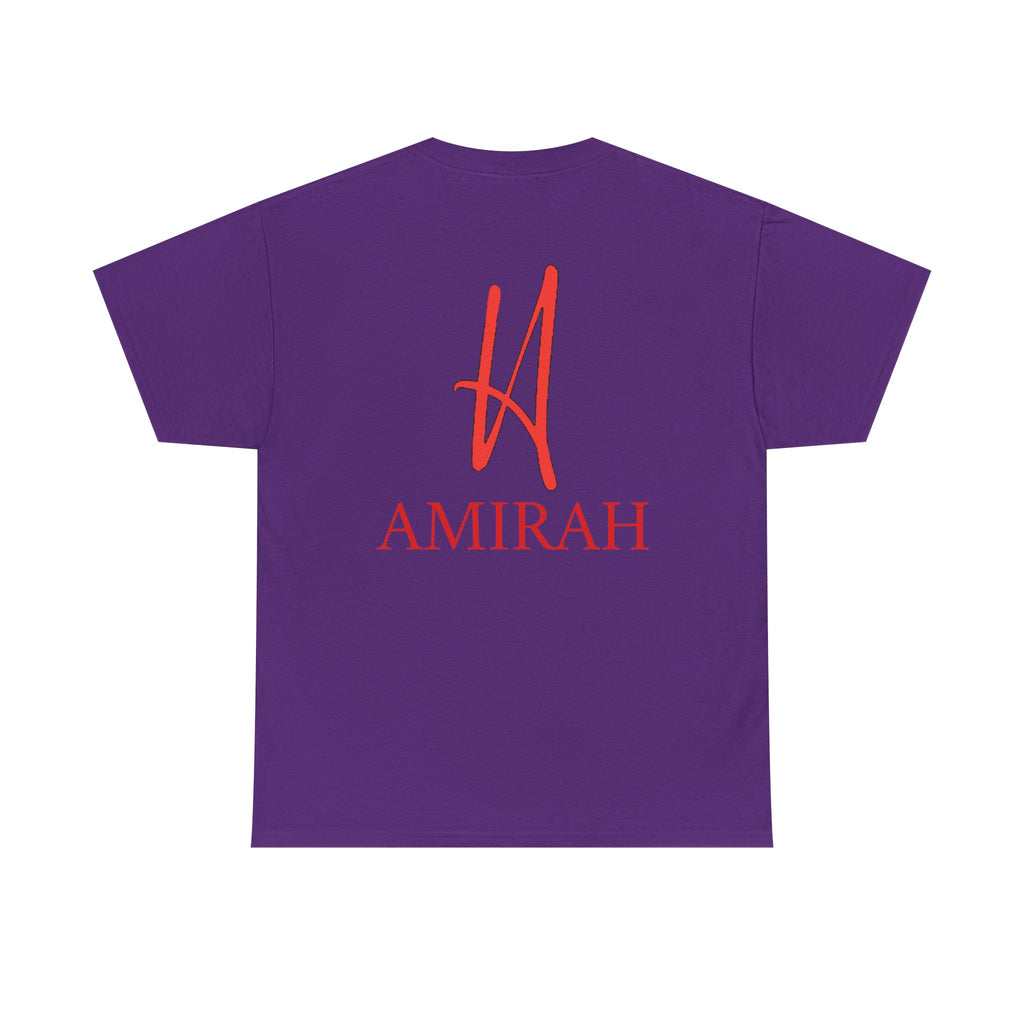 Amirah Logo Unisex Tee, Luxury Brand Tshirt, High Quality Cotton Shirt, Designer