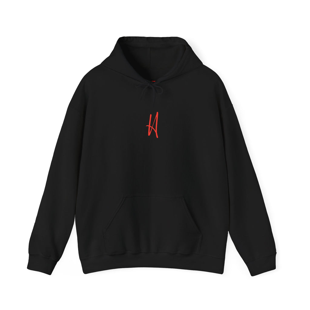 Amirah Brand Hoodie - High Quality Men's Hooded Sweatshirt with Chest Logo