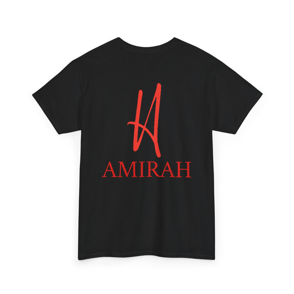 Amirah Logo Unisex Tee, Luxury Brand Tshirt, High Quality Cotton Shirt, Designer