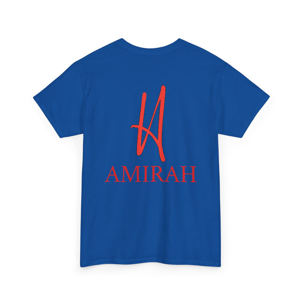 Amirah Logo Unisex Tee, Luxury Brand Tshirt, High Quality Cotton Shirt, Designer