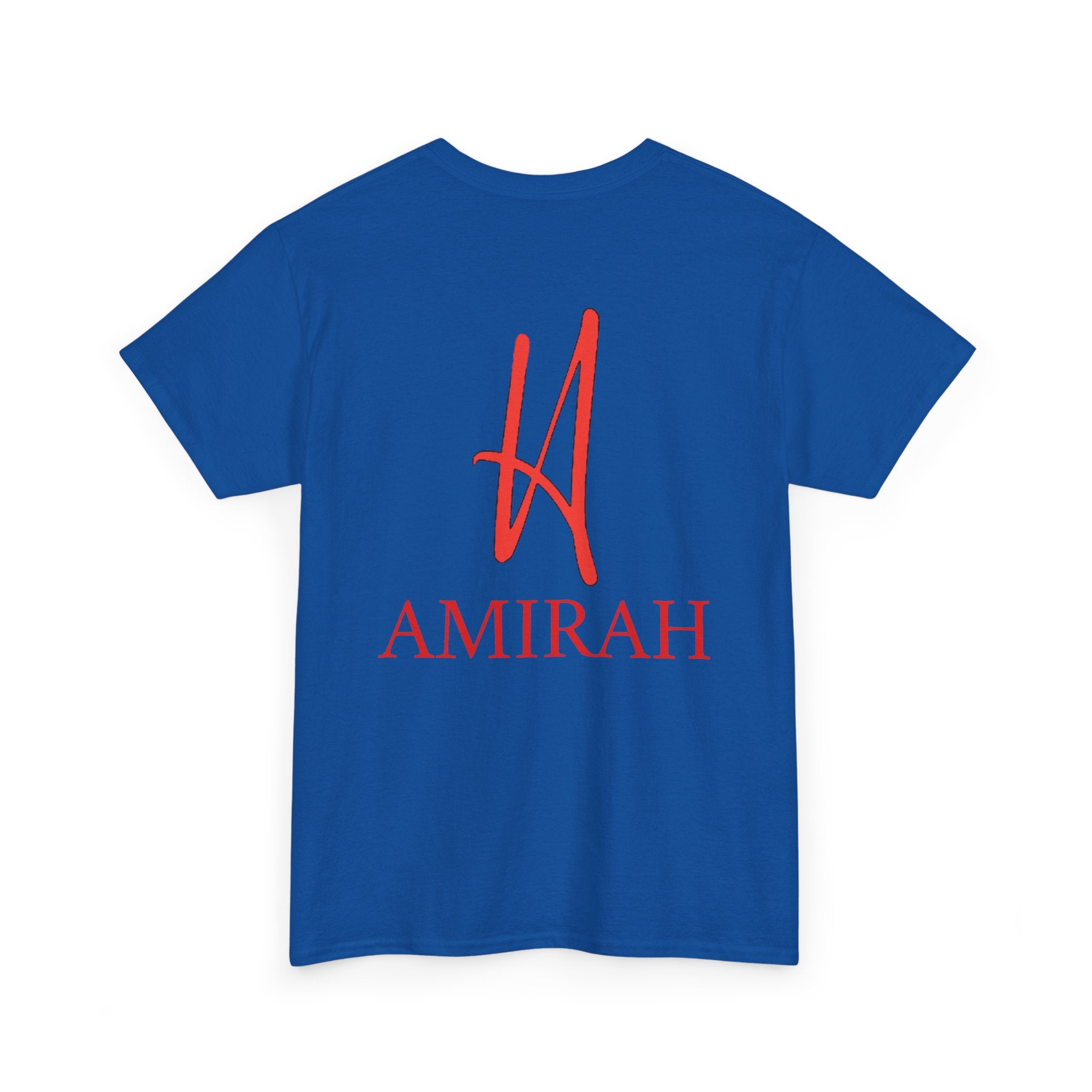 Amirah Logo Unisex Tee, Luxury Brand Tshirt, High Quality Cotton Shirt, Designer