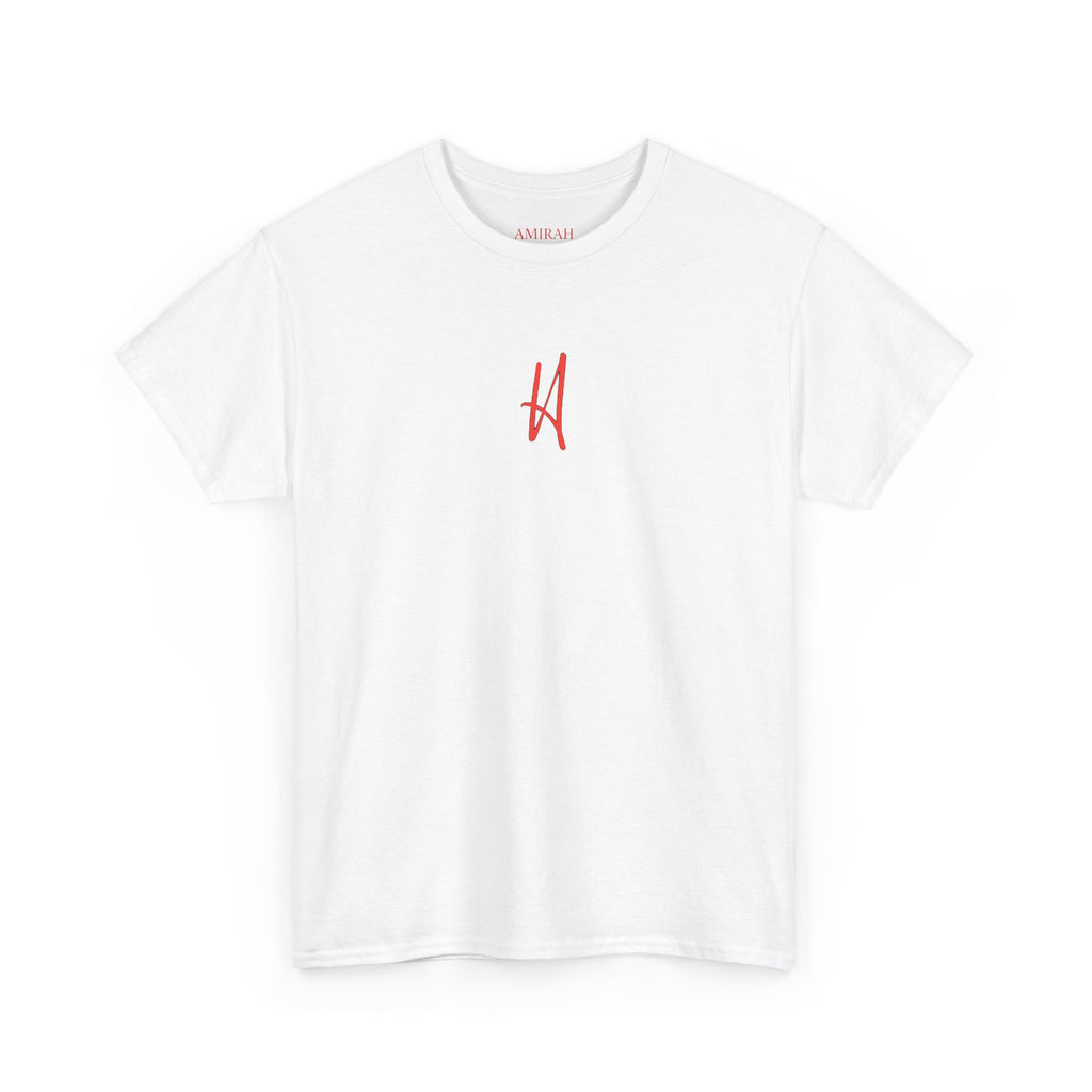 Amirah Logo Unisex Tee, Luxury Brand Tshirt, High Quality Cotton Shirt, Designer