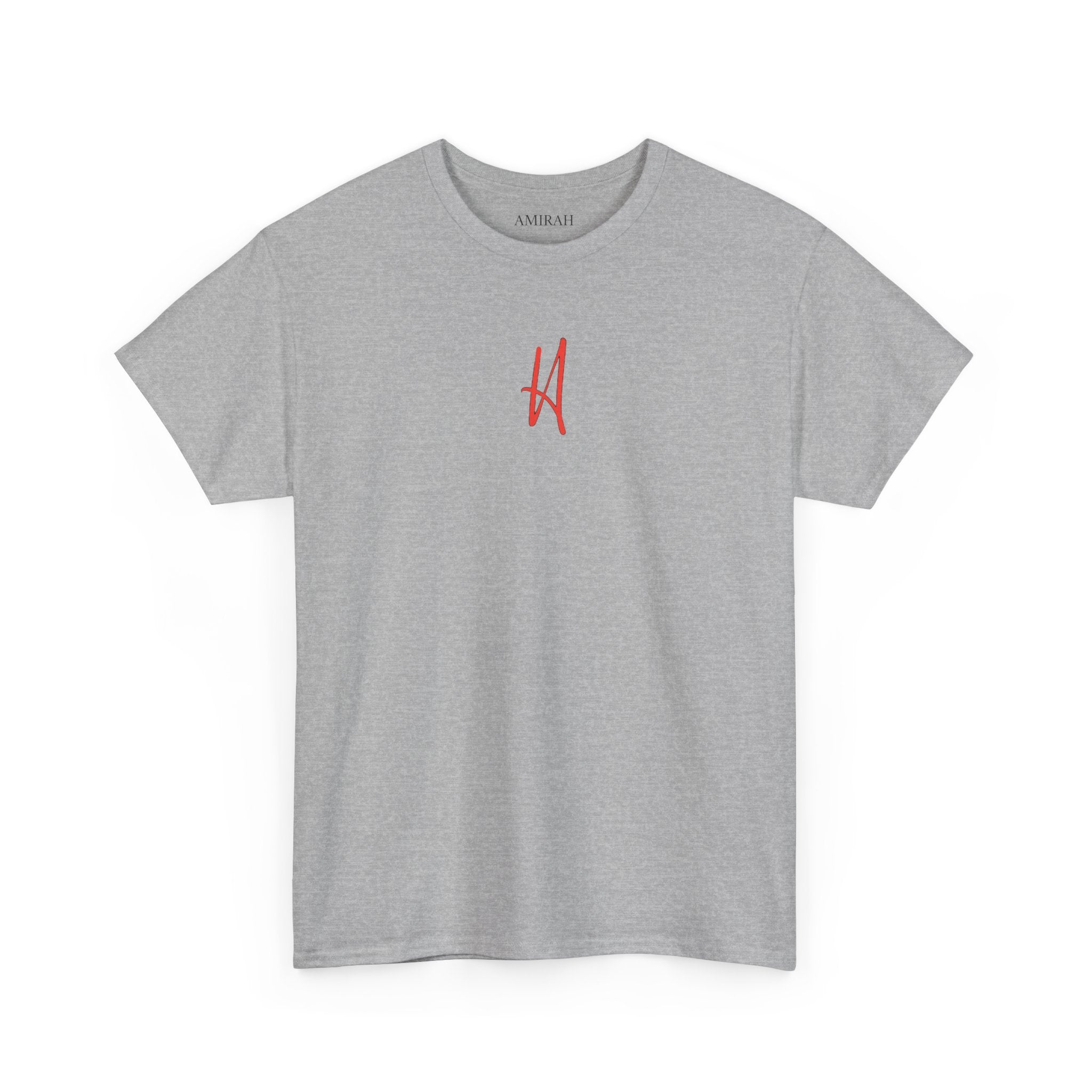 Amirah Logo Tee, Luxury Unisex Cotton Shirt, Premium Quality T-Shirt.
