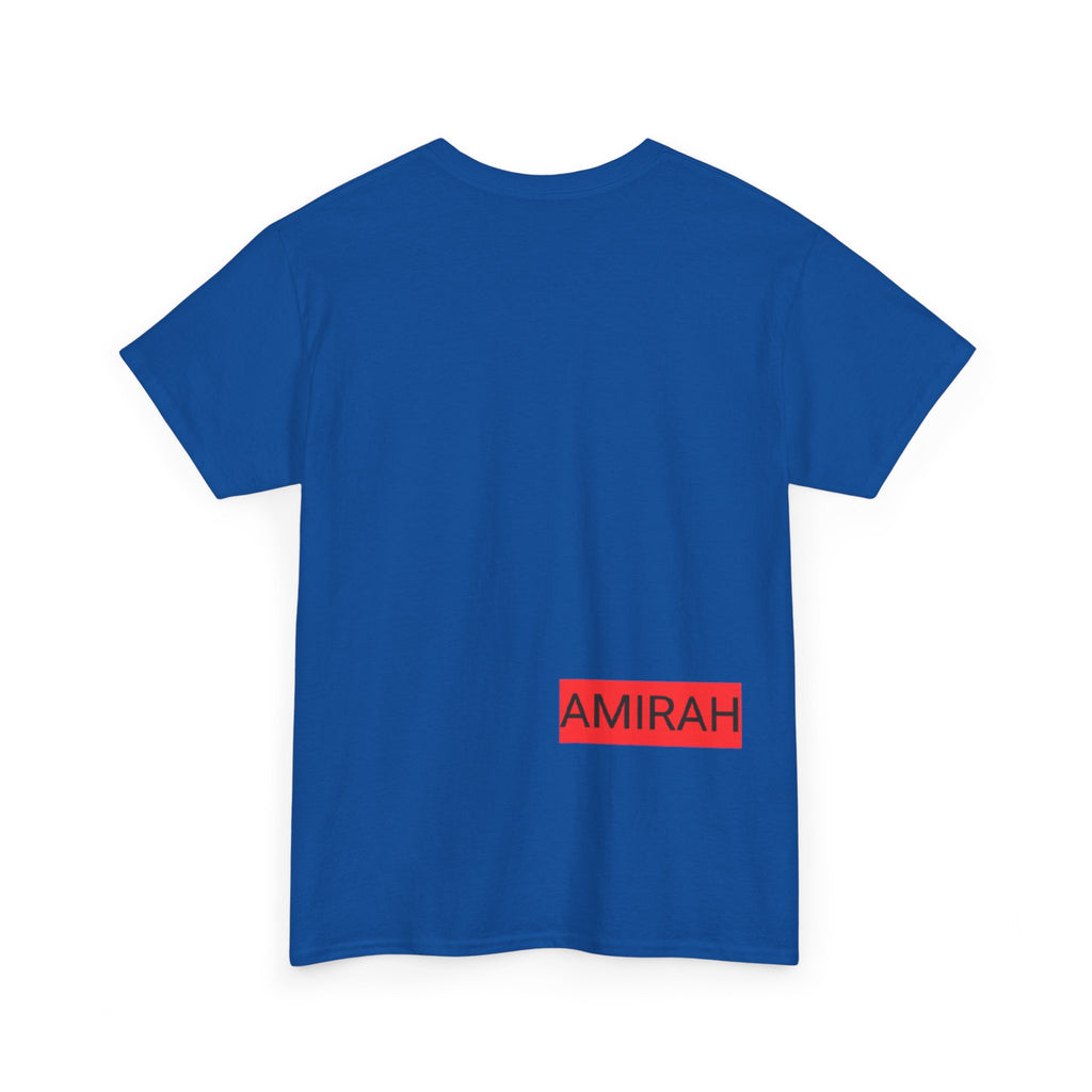 Amirah Logo Tee, Luxury Unisex Cotton Shirt, Premium Quality T-Shirt.