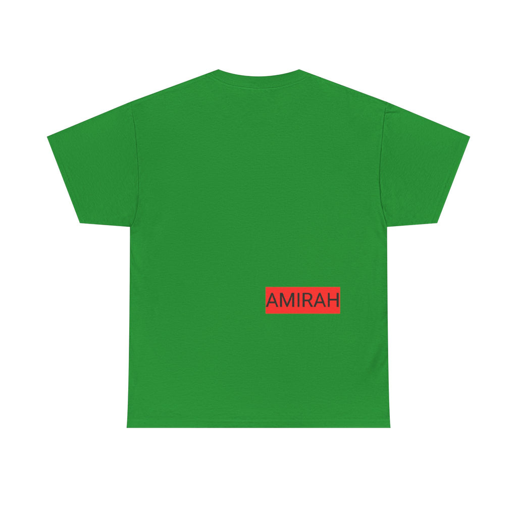 Amirah Logo Tee, Luxury Unisex Cotton Shirt, Premium Quality T-Shirt.