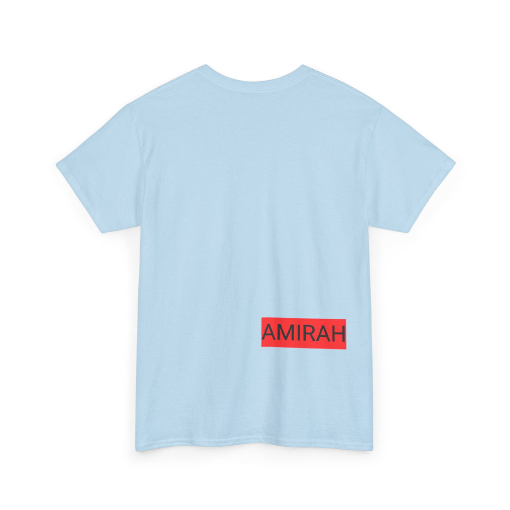 Amirah Logo Tee, Luxury Unisex Cotton Shirt, Premium Quality T-Shirt.