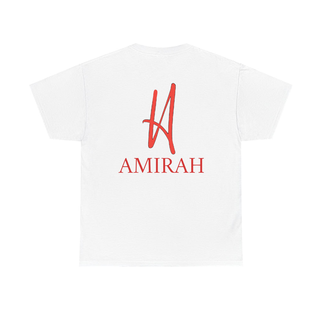 Amirah Logo Unisex Tee, Luxury Brand Tshirt, High Quality Cotton Shirt, Designer