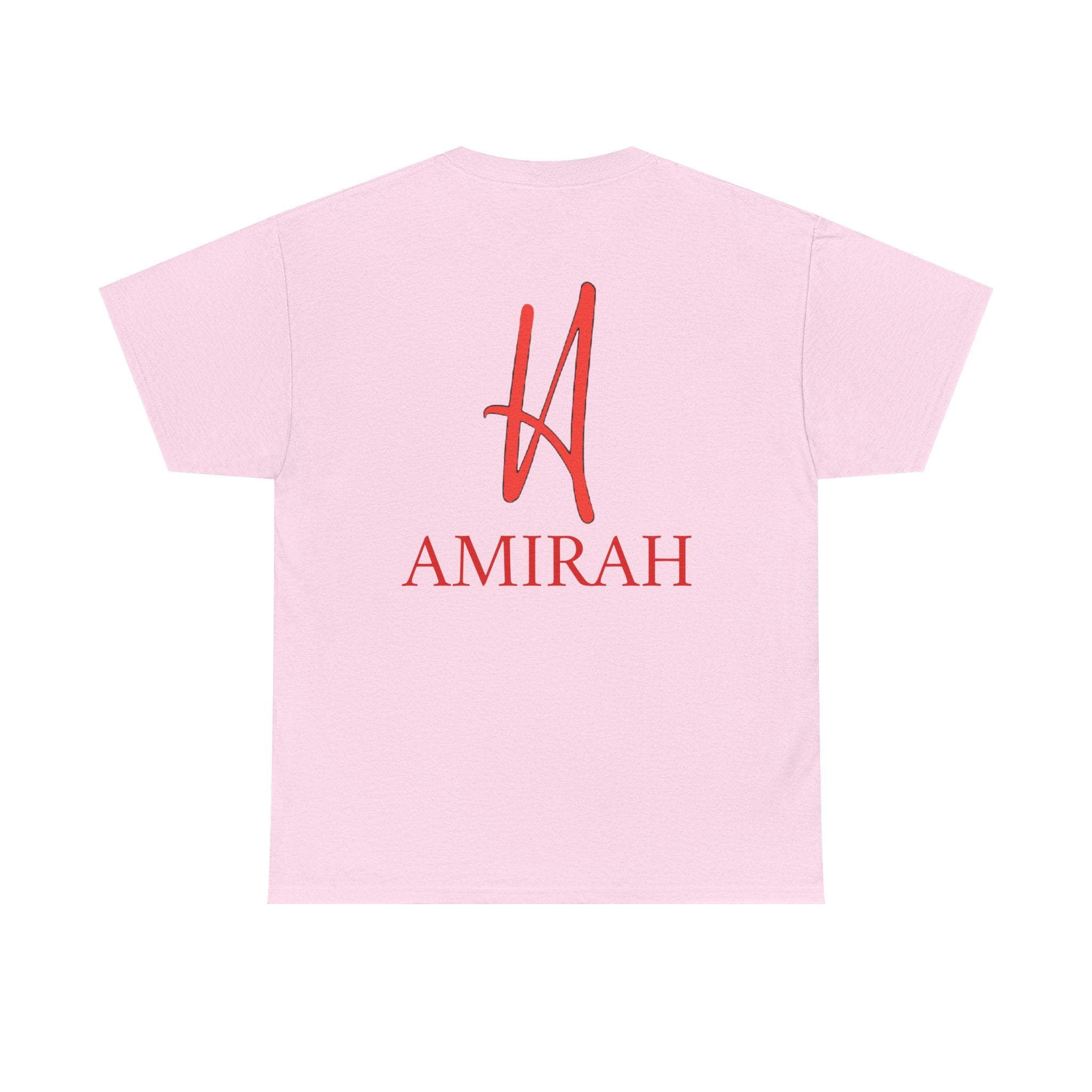 Amirah Logo Unisex Tee, Luxury Brand Tshirt, High Quality Cotton Shirt, Designer