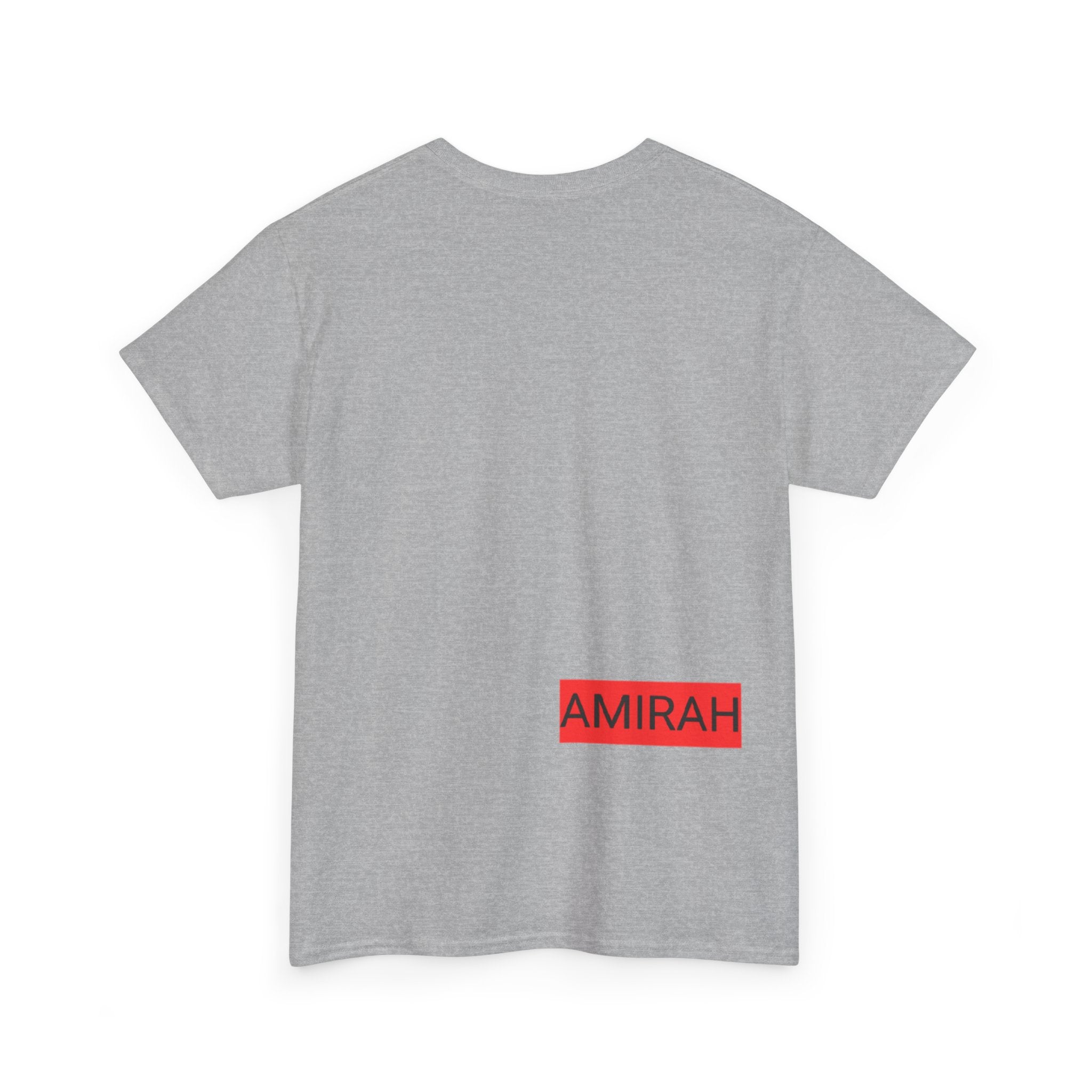 Amirah Logo Tee, Luxury Unisex Cotton Shirt, Premium Quality T-Shirt.